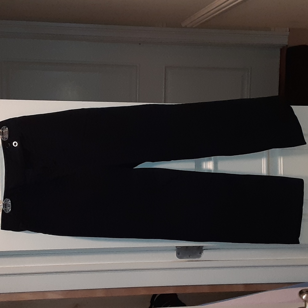 Talbots Petites Women's Black Straight Leg Pant